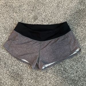 Lululemon 2.5 inch low rise speed up shorts